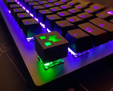 Minecraft Keycap: Creeper