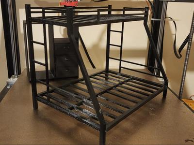 Twin-Double Bunk Bed