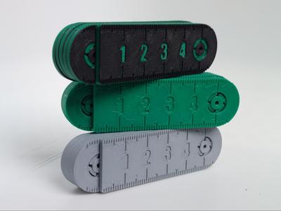 Mini Folding Ruler 30 cm - Metric