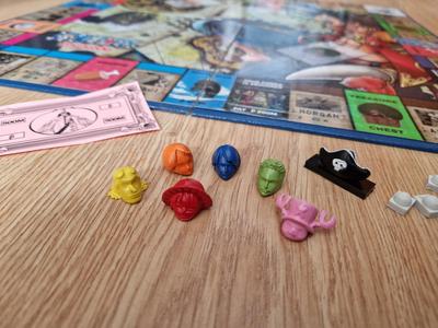 One Piece board game pieces