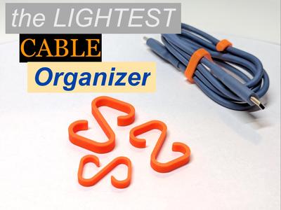 Cable organizer usb (5 min print)