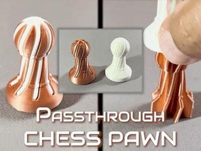 PAWN - Impossible Passthrough Chess Piece