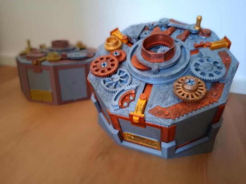 Steampunk Filament Vault | Storage box