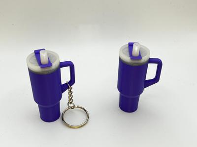 Stanley Tumbler Cup Inspired Keychain Mug