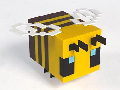 Minecraft Bee prop / camera blocker for M1 iMac