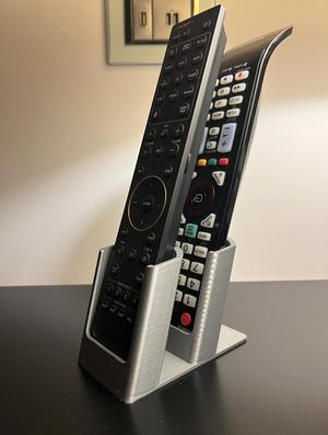 Remote control holder 2 compartment.