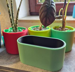 Selfwatering Planter Oval 