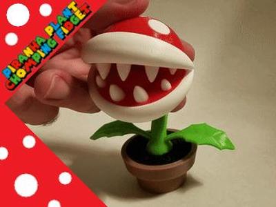 Piranha Plant - Chomping Fidget Toy
