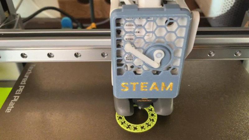 STEAM revolve the front of the A1/A1 mini extruder