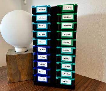 Stand/Wall Mount - Small Parts Storage Box