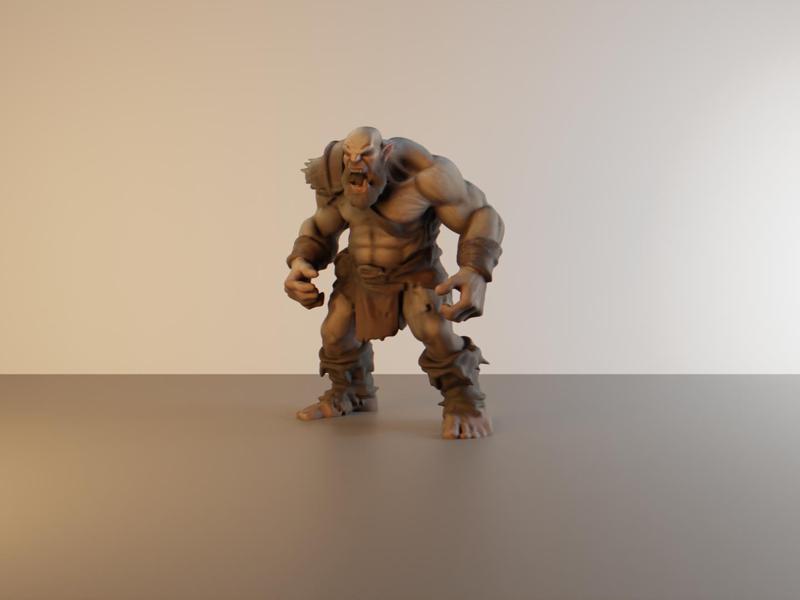 HILL GIANT for DND and tabletop games