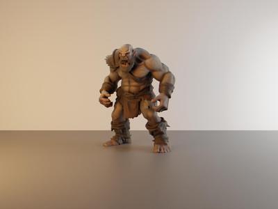 HILL GIANT for DND and tabletop games