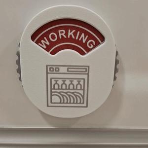 Rotating Dishwasher Status Indicator - 3 states
