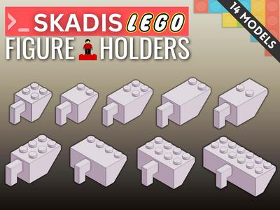 Skadis LEGOBricks Figure Holders