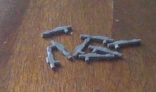 Custom Minifig-Compatible Gun