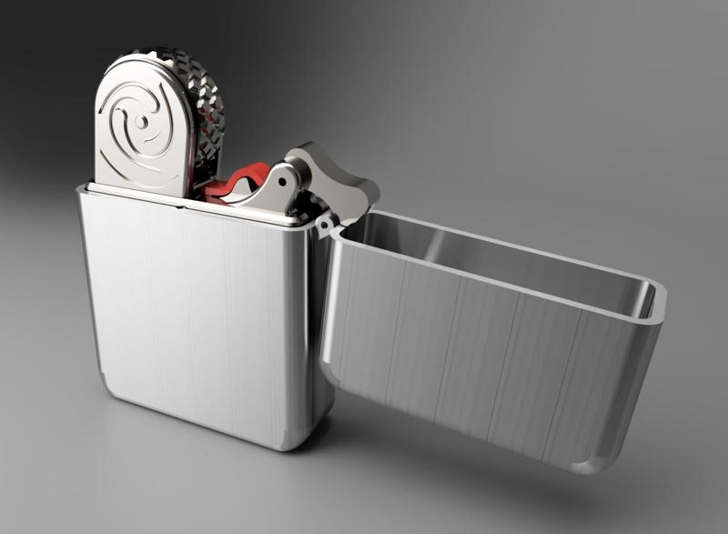 Satisfying Clicking Zippo Toy