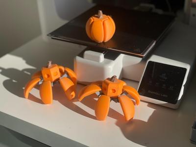 Transforming Pumpkin Mini-Mecha - Model Kit