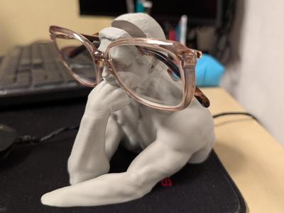 The Thinker Glasses Holder