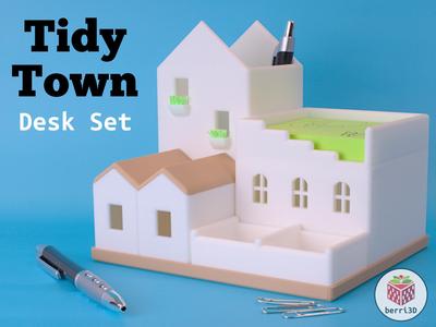 Tidy Town Desk Organizer