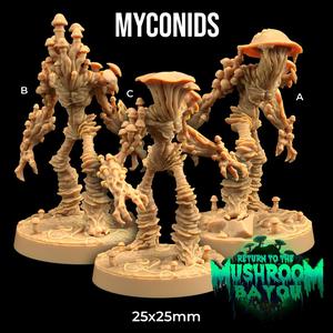 Myconids | PRESUPPORTED | Return To The Mushroom Bayou