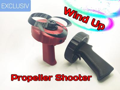 Wind-Up Propeller Disc Shooter