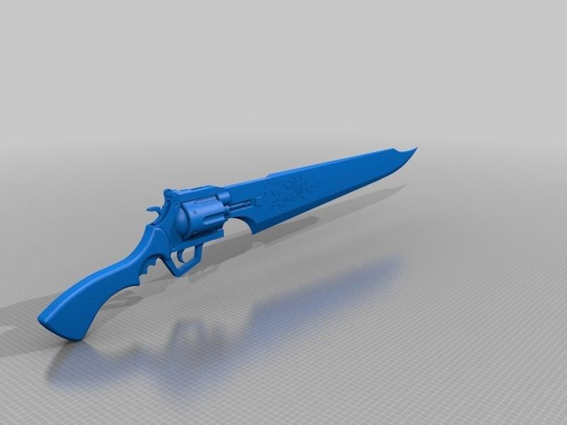 Squall's Gunblade Final Fantasy 8