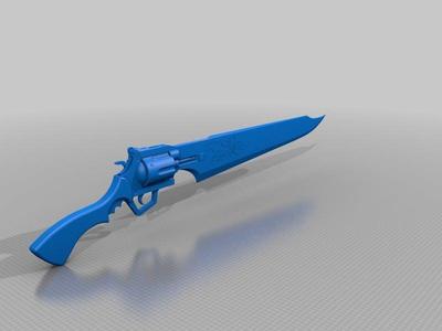 Squall's Gunblade Final Fantasy 8