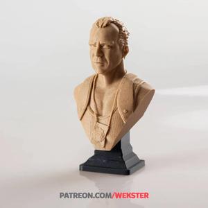 John McClane bust and ornament   