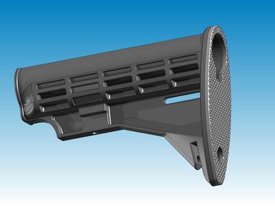 Adjustable AR15 Stock