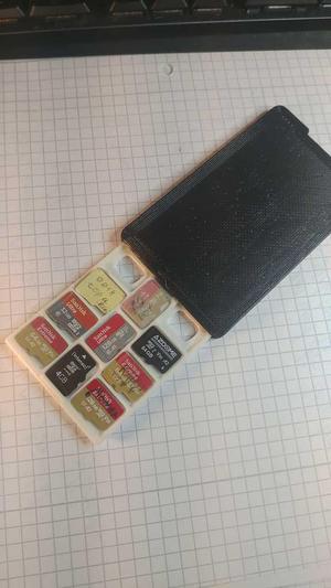  Card-sized micro-SD Card Holder