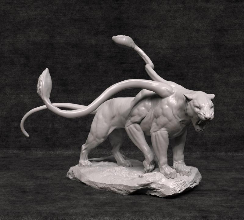 Displacer Beast - No Presupported