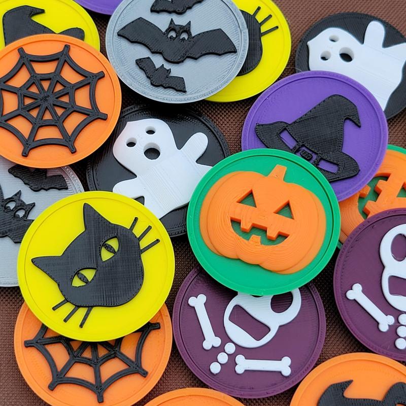 Halloween Snap Badge Set