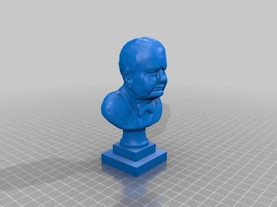 Churchill Bust   