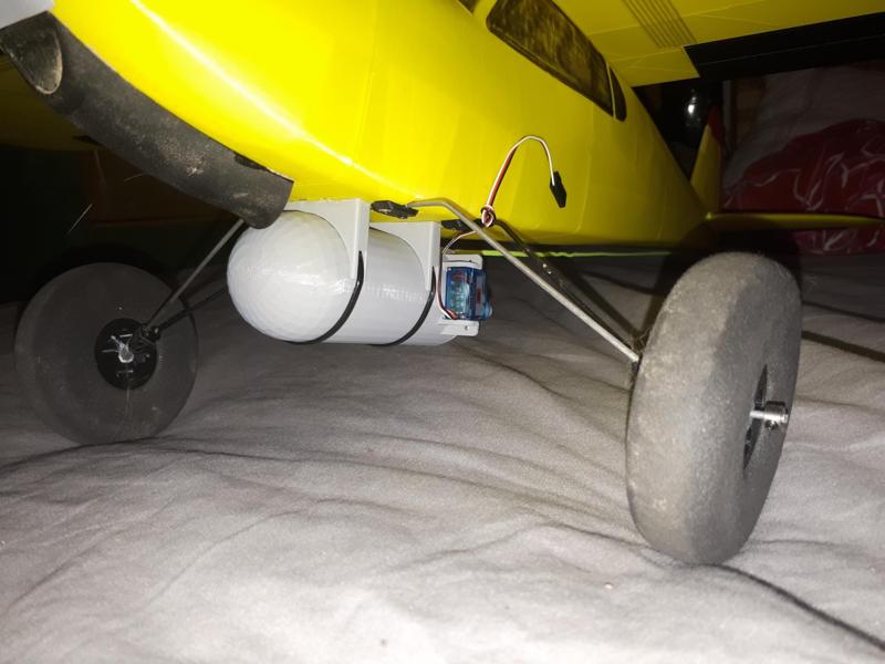 Parachute system for FPV drone or RC plane eclipson model B