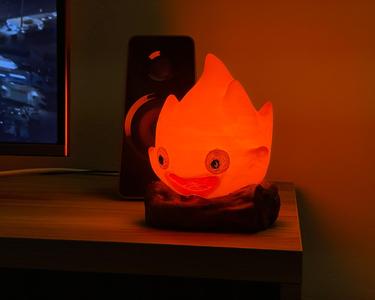 Calcifer Lamp