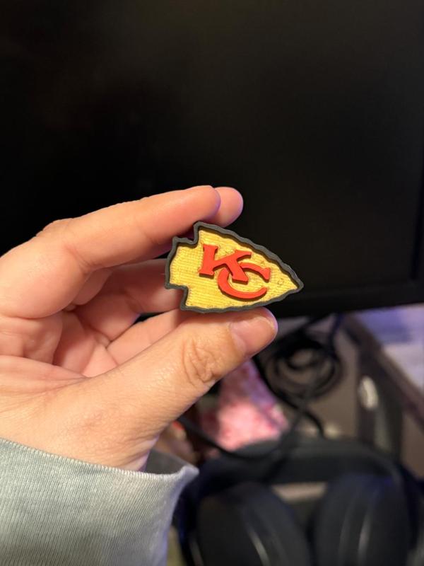 Kansas City Chiefs Straw Topper - Large - 8.5mm