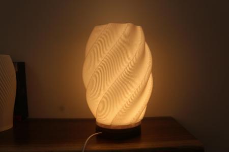 The wave path lantern for bambu led lamp kit 001