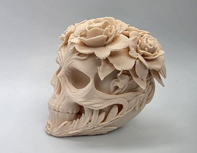 Floral Skull