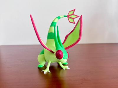 Flygon No.330, single-color print-in-place, requires hand-painting