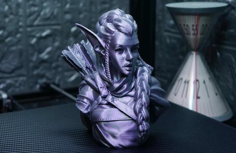 Elf Archer Bust Support Free   