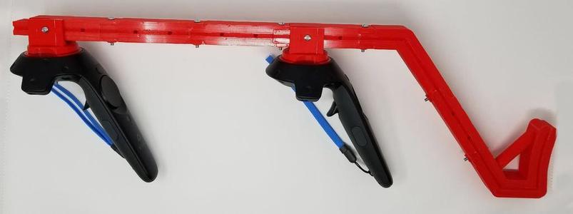 HTC Vive Gun Stock (magnetic, adjustable, easy print)