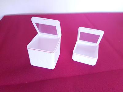 Gridfinity Bin with Transparent Lid, 1x1, 3U - 6U