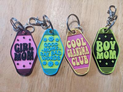 Motel Style Mom Keychains