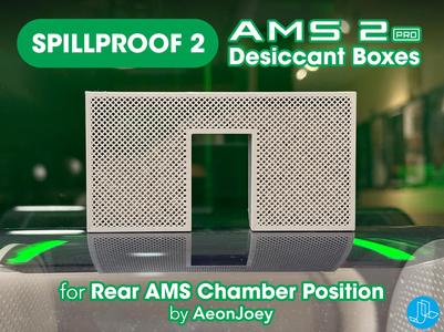 SPILLPROOF2 AMS 2 Pro Desiccant Boxes - Rear Spot