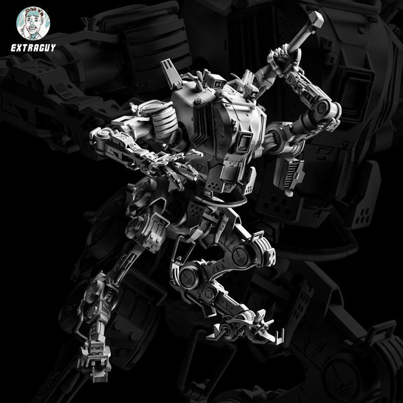 Blade Wielding Mech 100mm