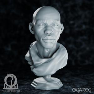 Lazarus Academic Bust, presupported