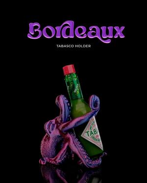 Bordeaux Tabasco Holder