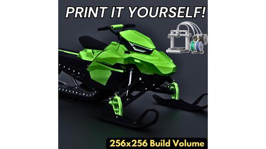 Cybersled X1  |  1/4 R/C Snowmobile
