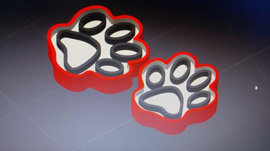 Dog Paw Print Earrings: Unmistakable Love