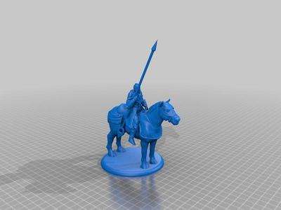 Mounted knight